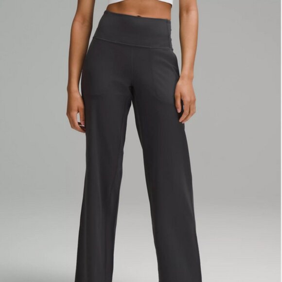 lululemon Align™ High-Rise Wide-Leg Pant 31" - Black - Picture 1 of 7